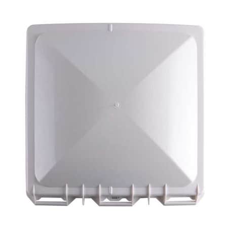 Superior Electric RV Trailer Vent Cover / Lid Fits for Jensen Metal Roof Vents - White RVA1551W